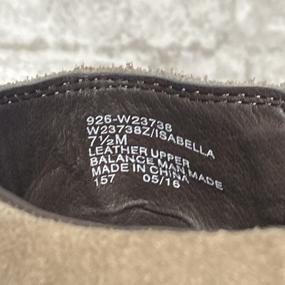 White Mountain Tan Leather Buckle and Zip Up Design Wedge Women’s 7.5 - Picture 7 of 10